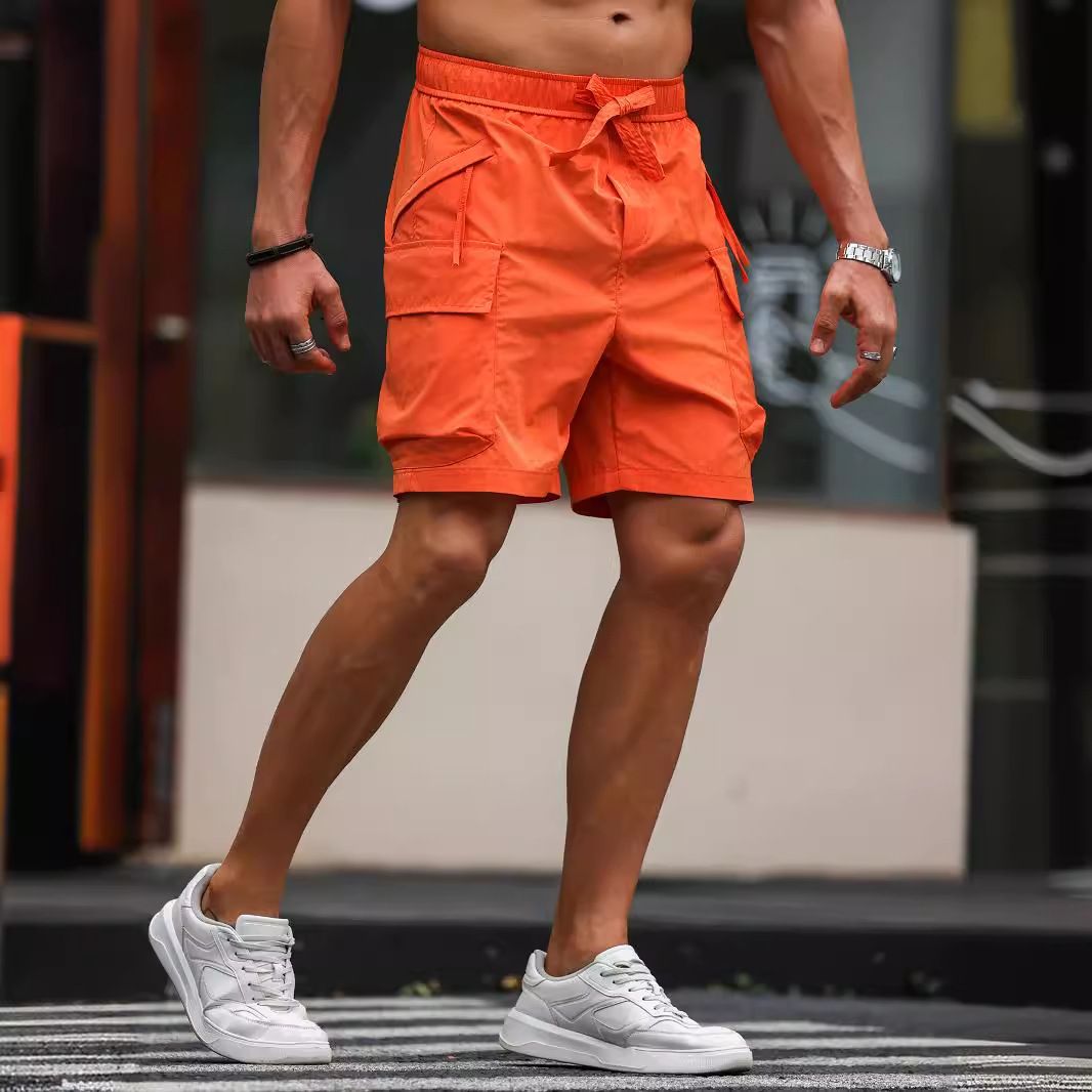 Hot Sale Summer Multi Pocket Large Size Athletic Outdoor Casual Short Pants For Men  Shorts