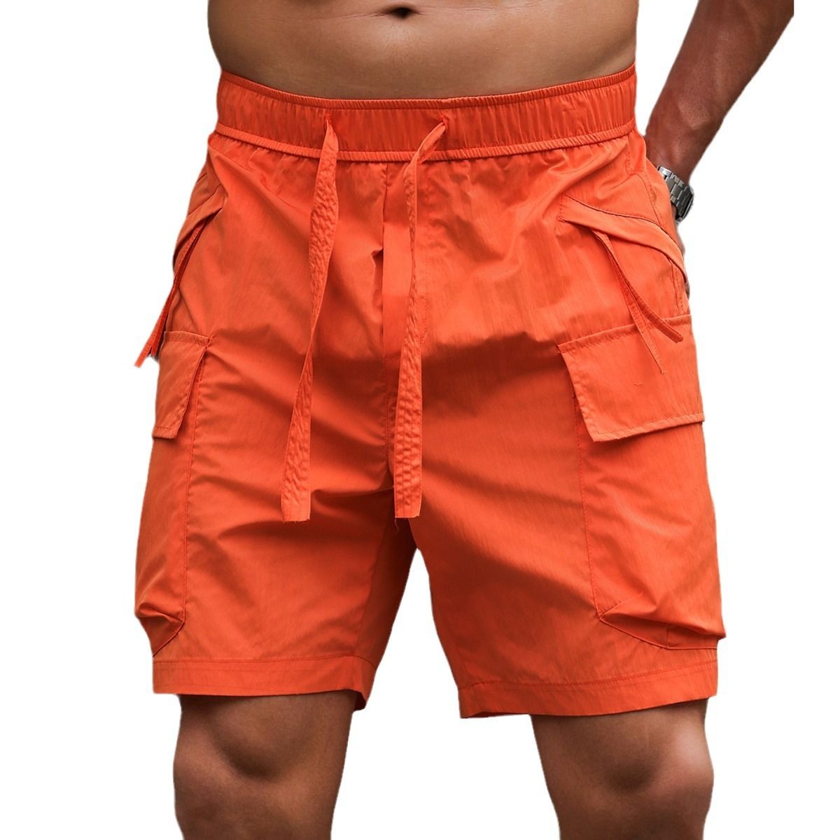 Hot Sale Summer Multi Pocket Large Size Athletic Outdoor Casual Short Pants For Men  Shorts