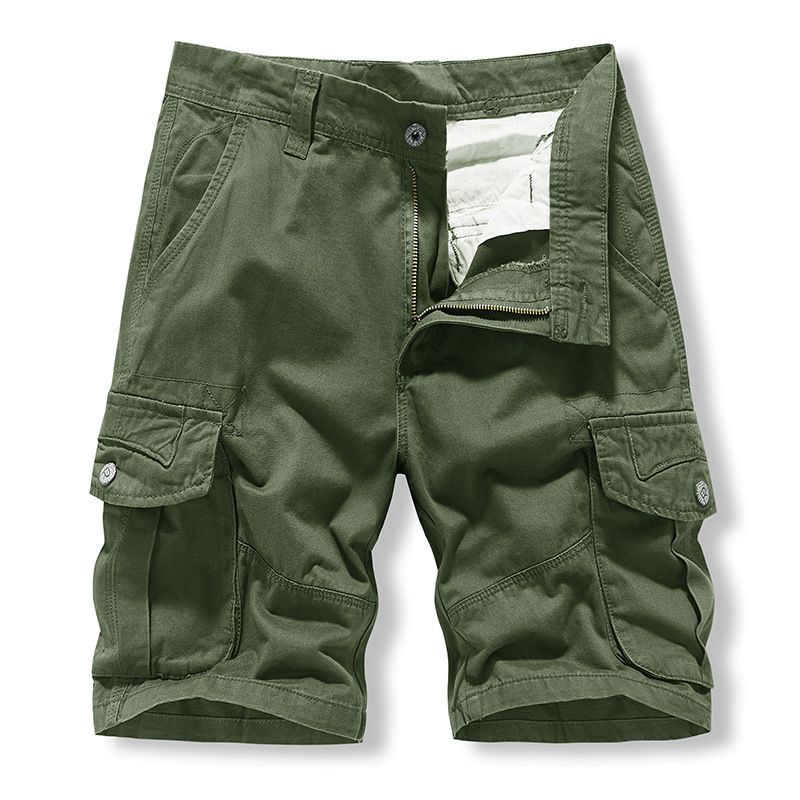 Sweat Runningeuropeanocket Short Pants 100% Cotton Cargo Shorts Pattern Board Shorts Grey Print Casual Wholesale MblacksummerShorts