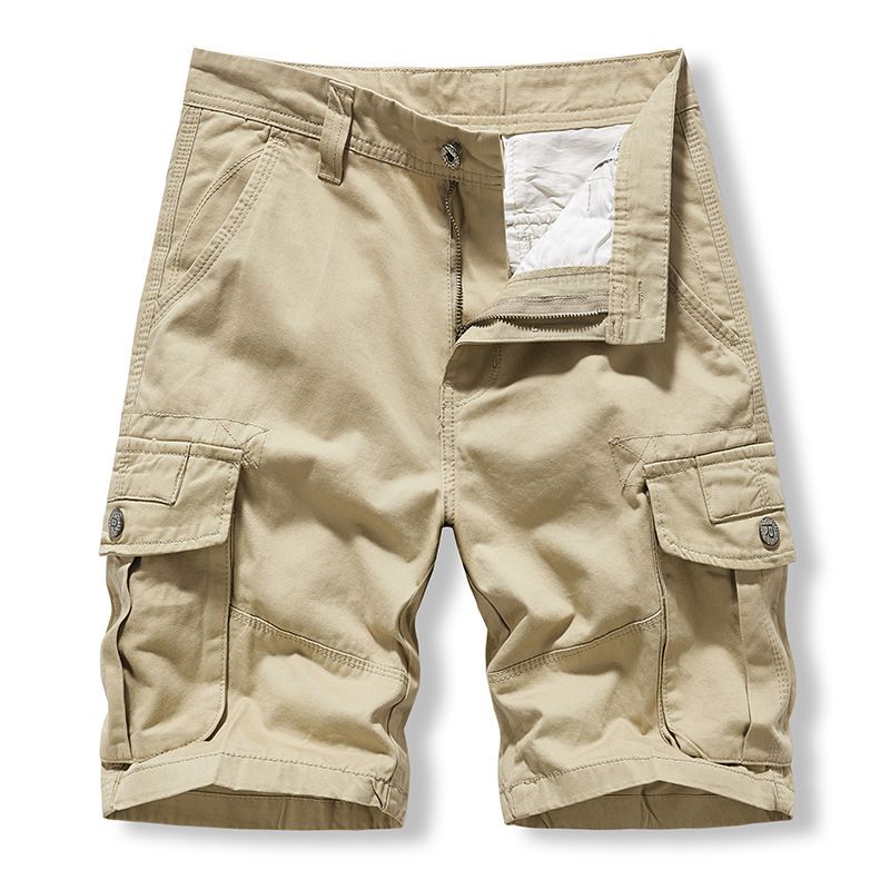 Sweat Runningeuropeanocket Short Pants 100% Cotton Cargo Shorts Pattern Board Shorts Grey Print Casual Wholesale MblacksummerShorts