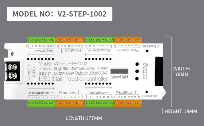 32Channel LED Controller with Motion Sensor for Light Strip Stair Dimming
Light Indoor Motion Night light DC12V & 24V Flexible LED Strip for
The Stair
