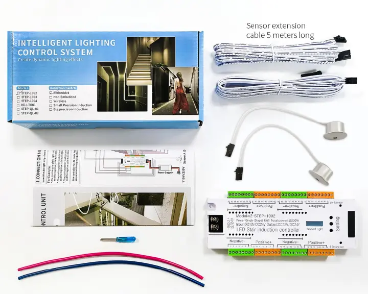 32Channel LED Controller with Motion Sensor for Light Strip Stair Dimming
Light Indoor Motion Night light DC12V & 24V Flexible LED Strip for
The Stair