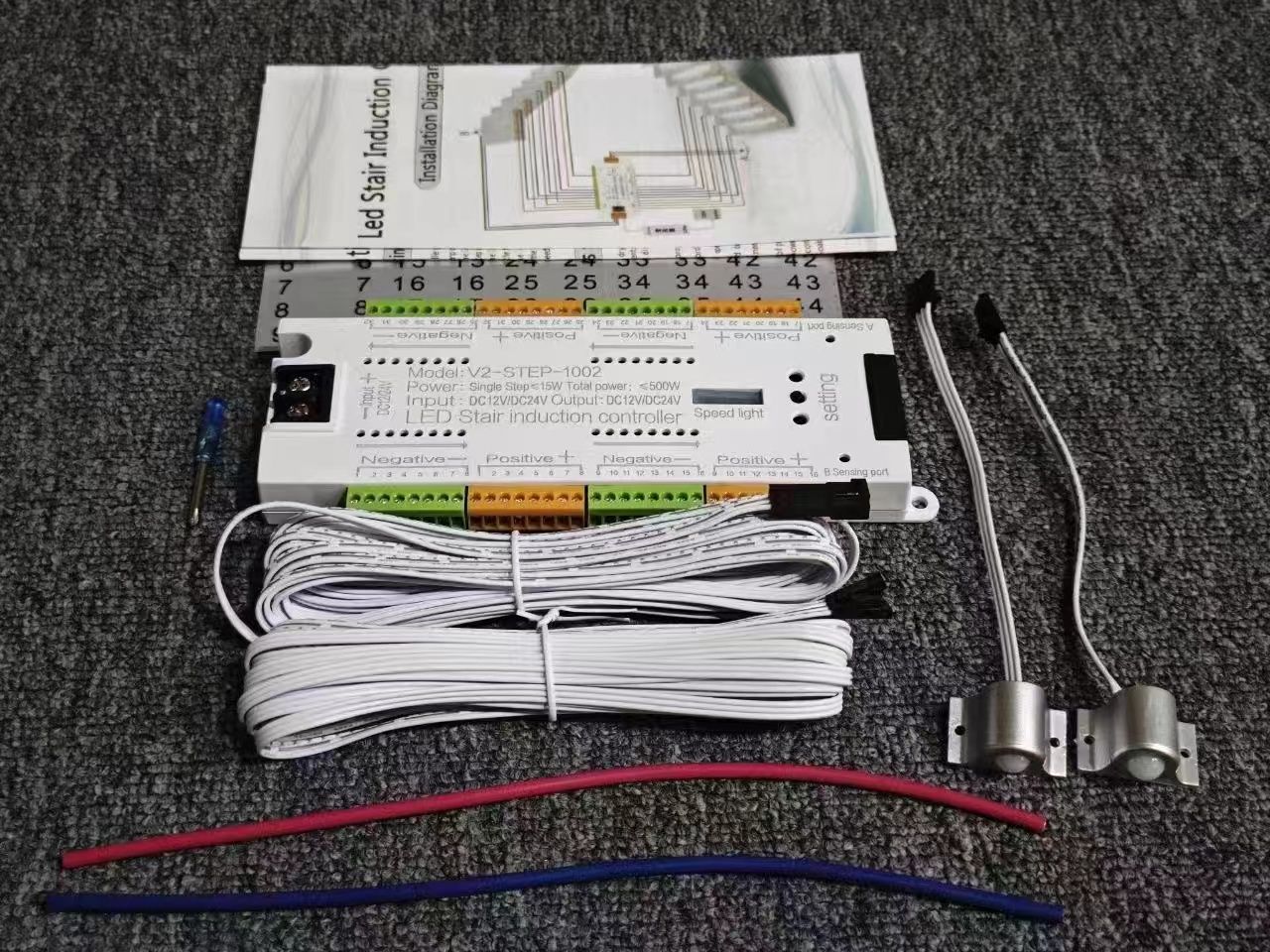 32Channel LED Controller with Motion Sensor for Light Strip Stair Dimming
Light Indoor Motion Night light DC12V & 24V Flexible LED Strip for
The Stair