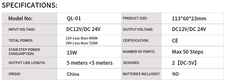 PIR Induction Full-Bright Controller System Motion Sensor  LED Controller Dimmer DC12-24V Staircase Light Control