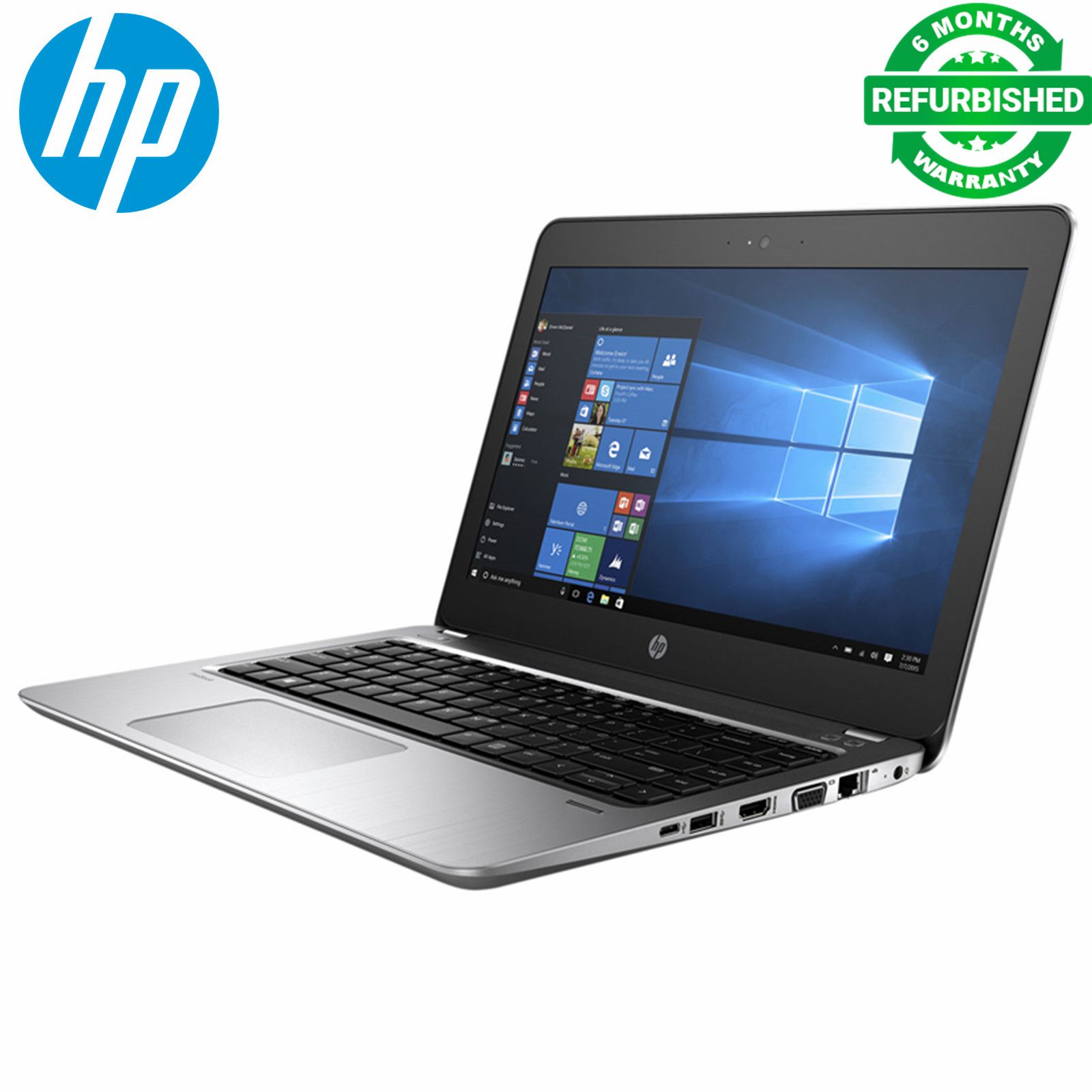 Refurbished HP ProBook 430 G5 Laptop Intel Core i5 7th Gen 16GB RAM 256GB SSD 14 Inches HD Display Silver windows 10 pro installed +free mouse