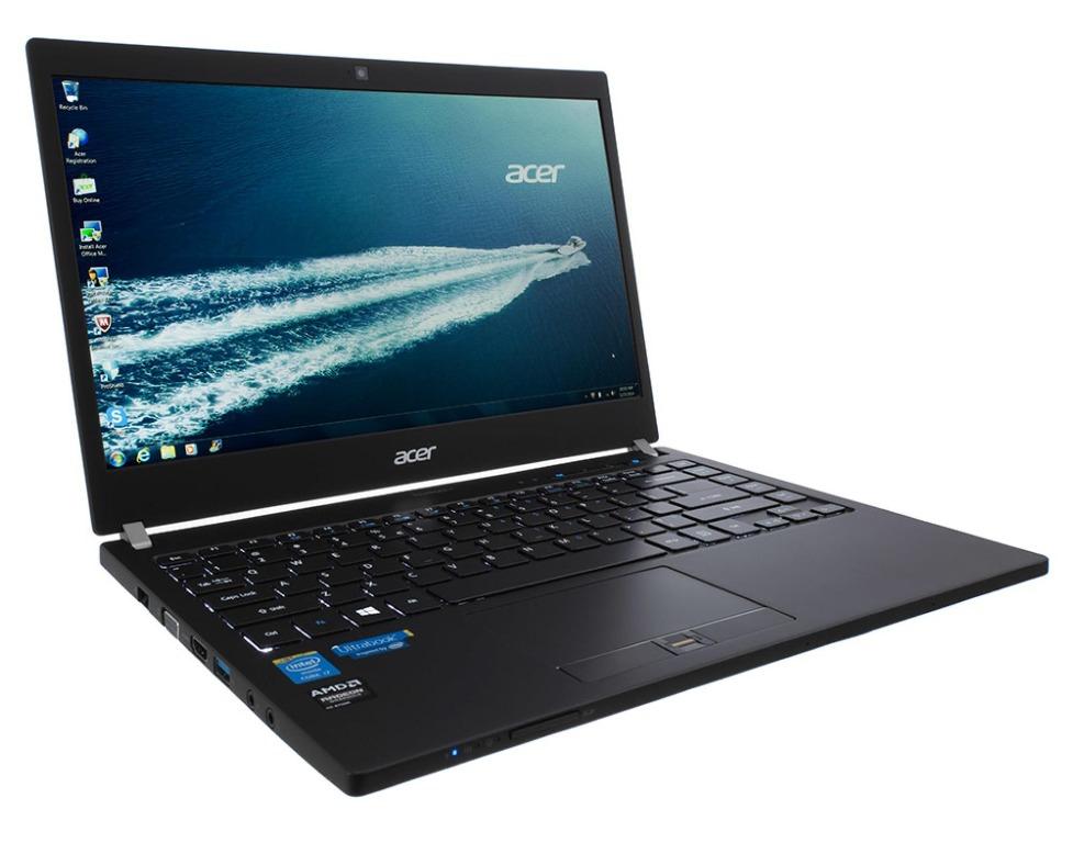 Refurbished Acer Travel Mate P645 laptop i5+8GB +256GB intel Core i5 4th Gen Backlit keyboard 14" Windows 11 Sleek student Laptop