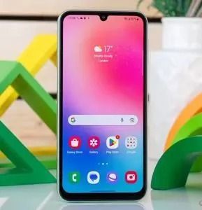 Refurbished Phone Samsung  phone Galaxy A24 4G 6.5 inch 4GB+128GB single Sim 50mp+13mp 5000mah clean screen Samsung A24 4G smartphone