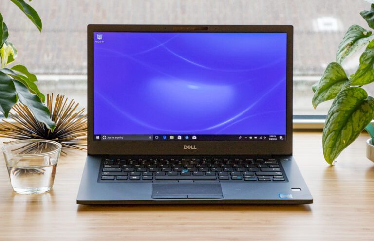 Refurbished Dell Latitude 7490 Touchscreen Laptop i5+8GB+256GB+14" 8th Gen FHD Screen Windows 11 Computer Bluetooth Webcam Student Professional Laptop