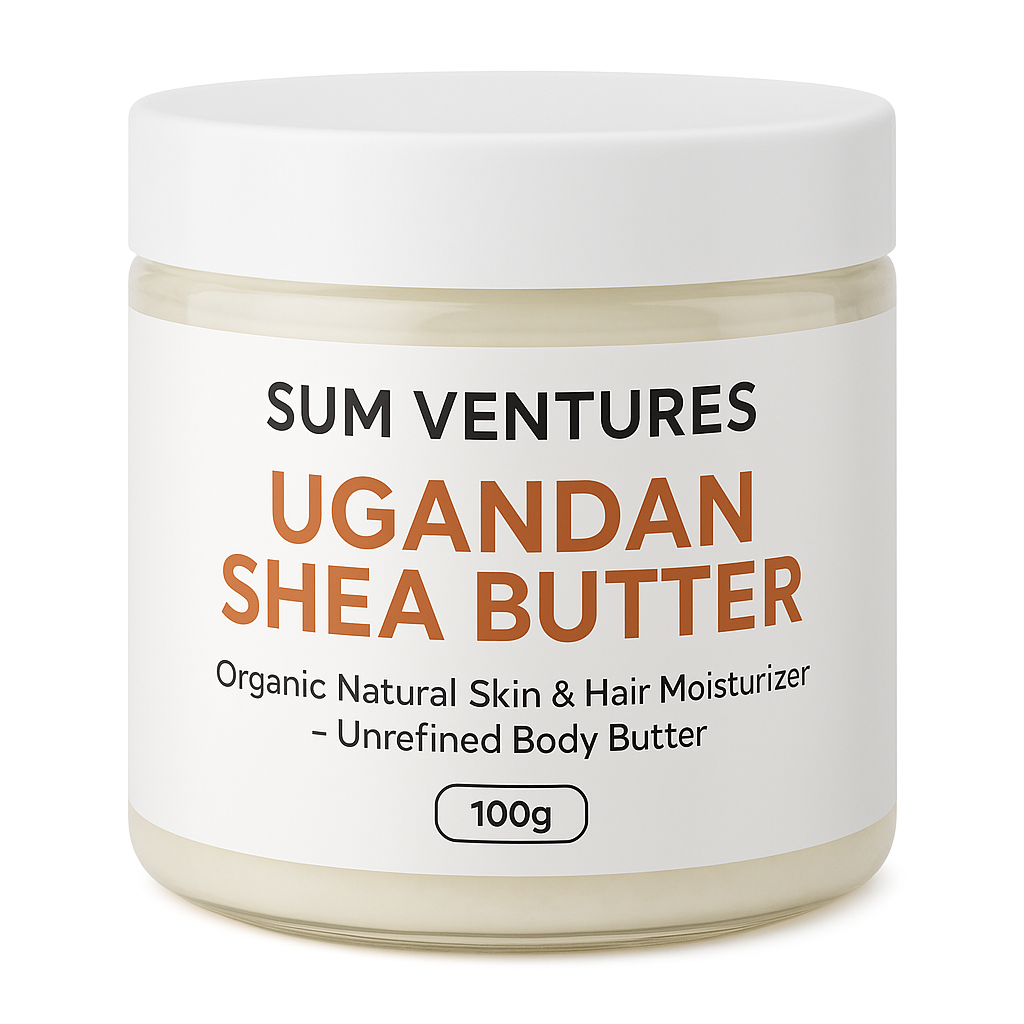 Pure Ugandan Shea Butter – Organic Natural Skin & Hair Moisturizer – Unrefined Body Butter