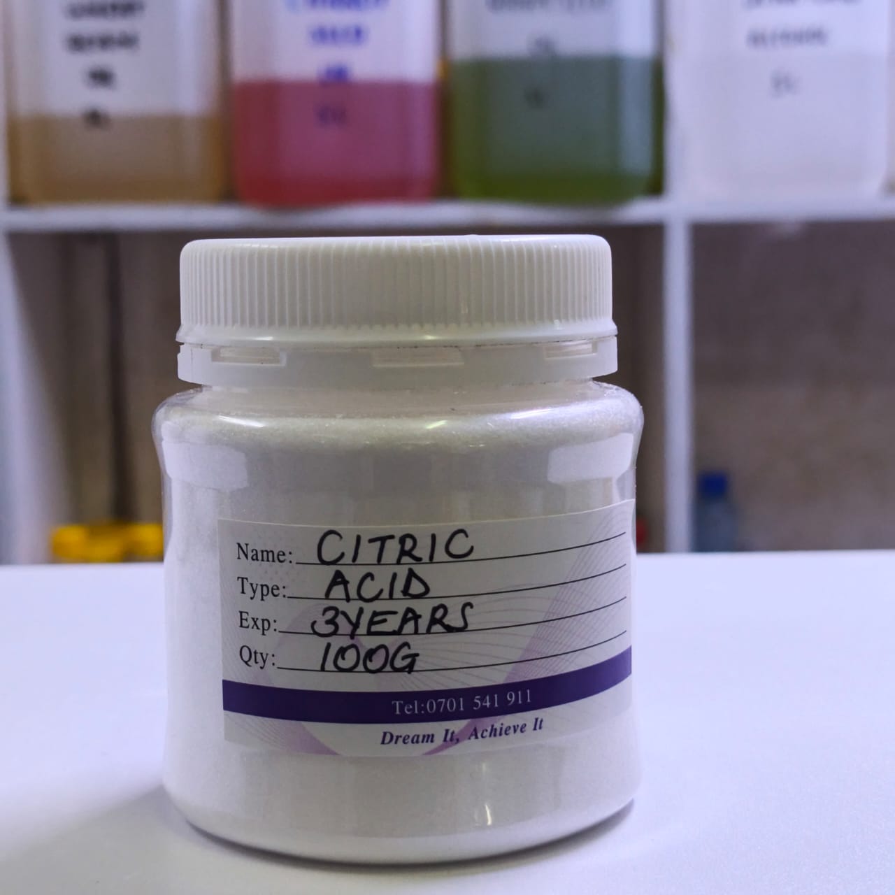 Citric Acid Powder – Food Grade Multi-Purpose Natural Preservative, Cleaner, Baking & Household Use – Pure White Crystals