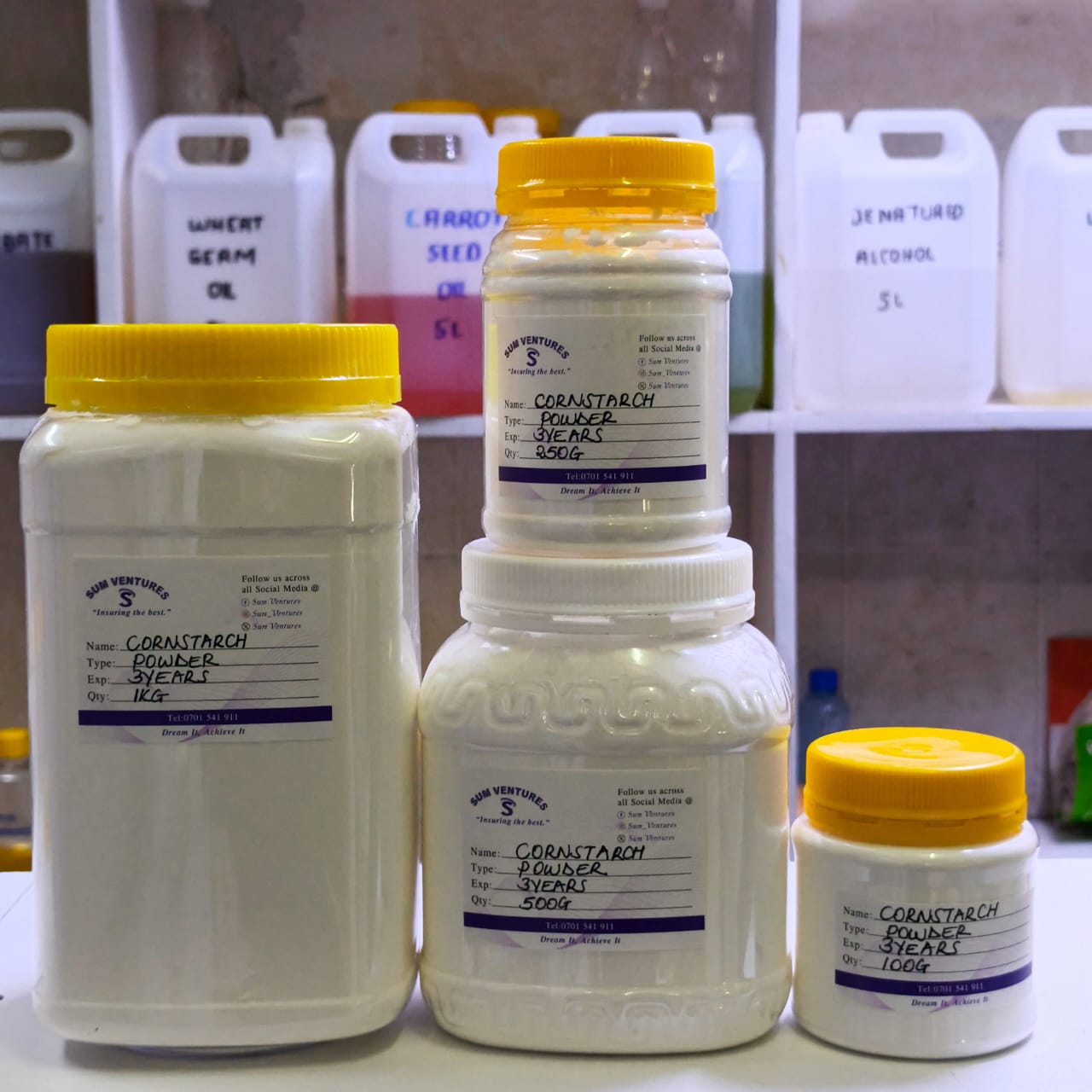 Cornstarch Powder – Pure, Natural, Multi-Purpose Food Grade Thickener & Baking Essential