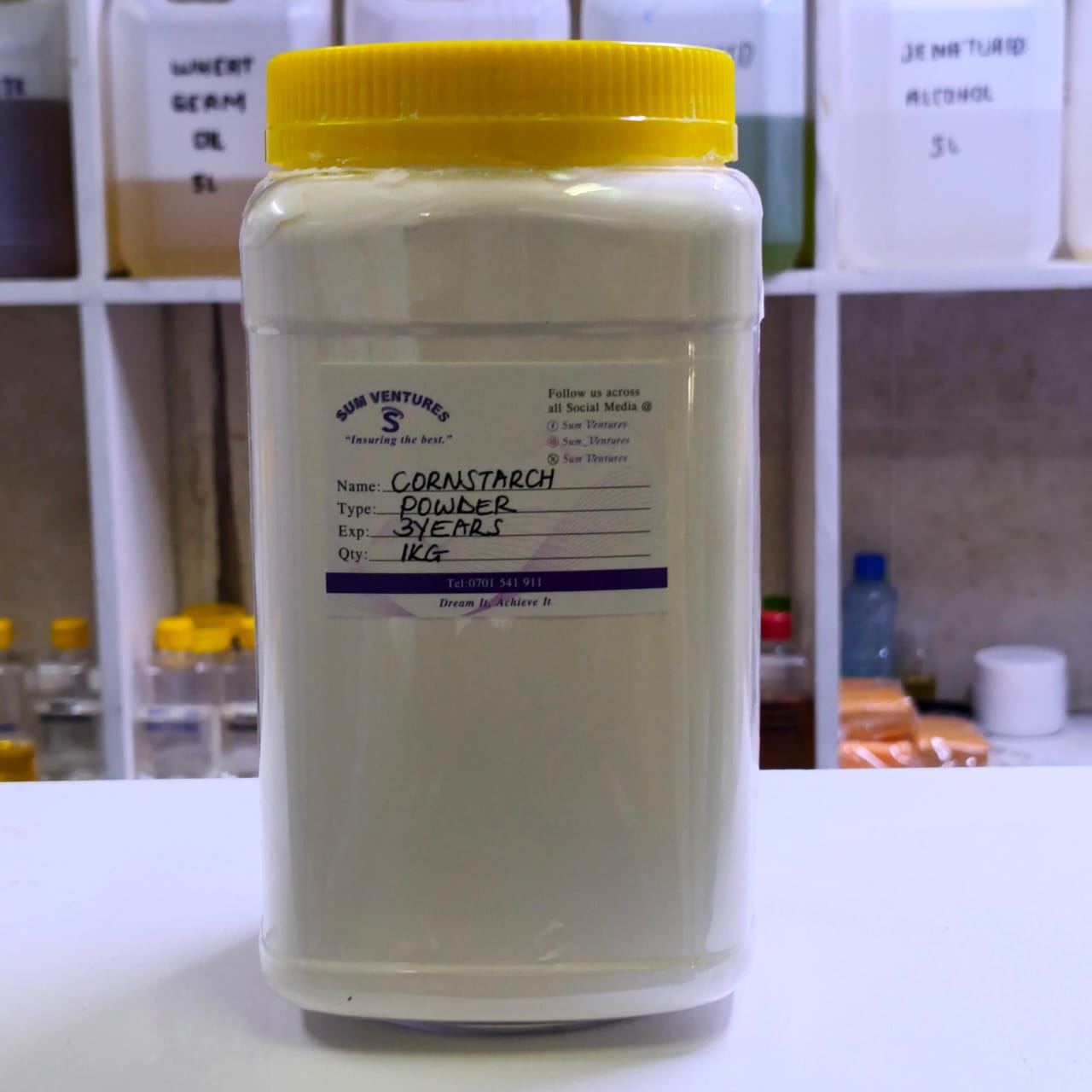 Cornstarch Powder – Pure, Natural, Multi-Purpose Food Grade Thickener & Baking Essential