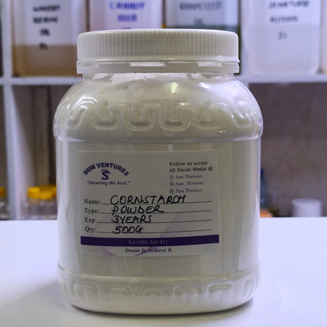 Cornstarch Powder – Pure, Natural, Multi-Purpose Food Grade Thickener & Baking Essential