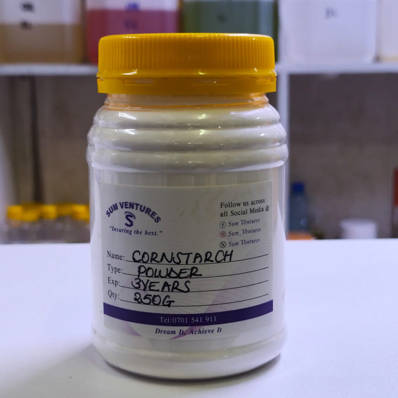 Cornstarch Powder – Pure, Natural, Multi-Purpose Food Grade Thickener & Baking Essential