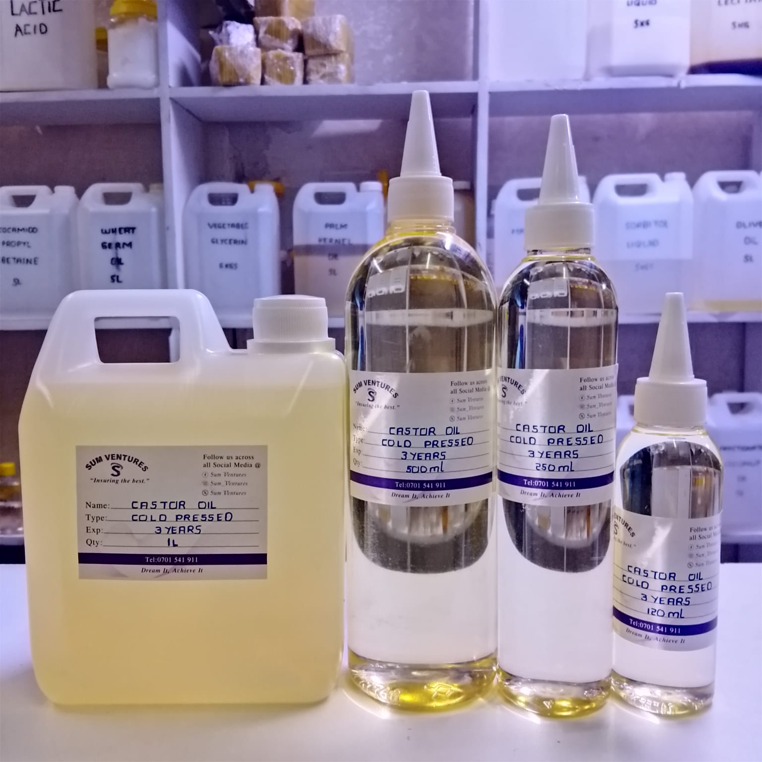 Castor Oil (Cold Pressed) | Skin, Hair & Cosmetic Carrier Oil