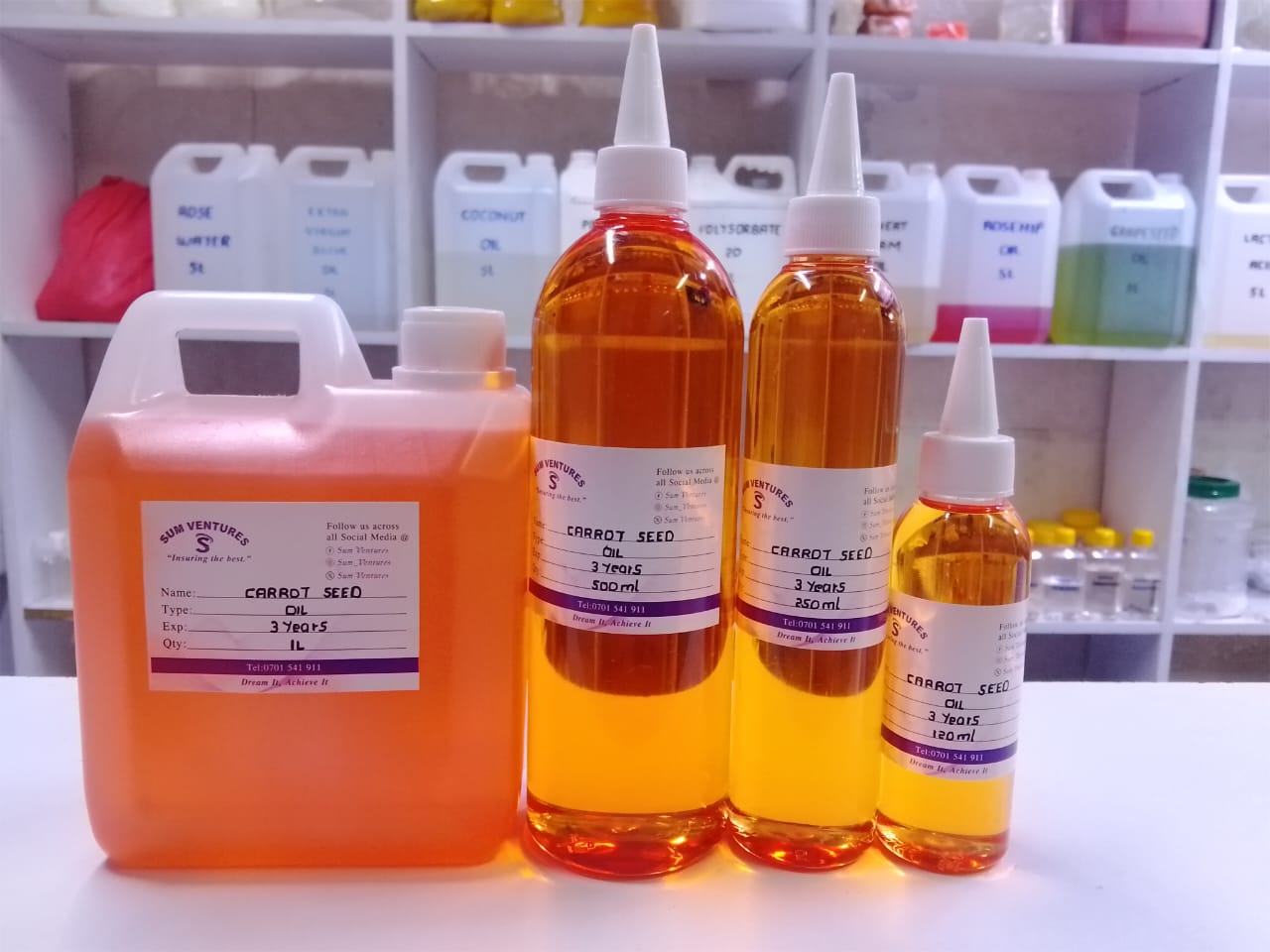 Carrot Seed Oil | Skin, Hair & Cosmetic Carrier Oil