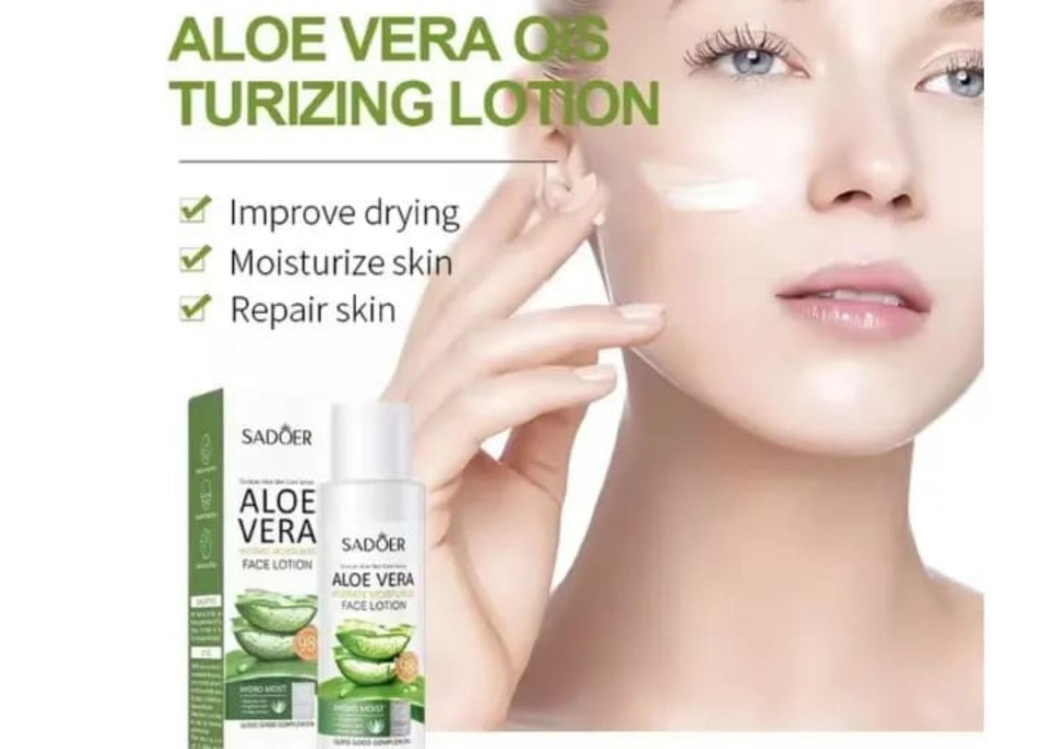 SADOER Aloe vera serum With Hydrate Moisturizes Facial Serum