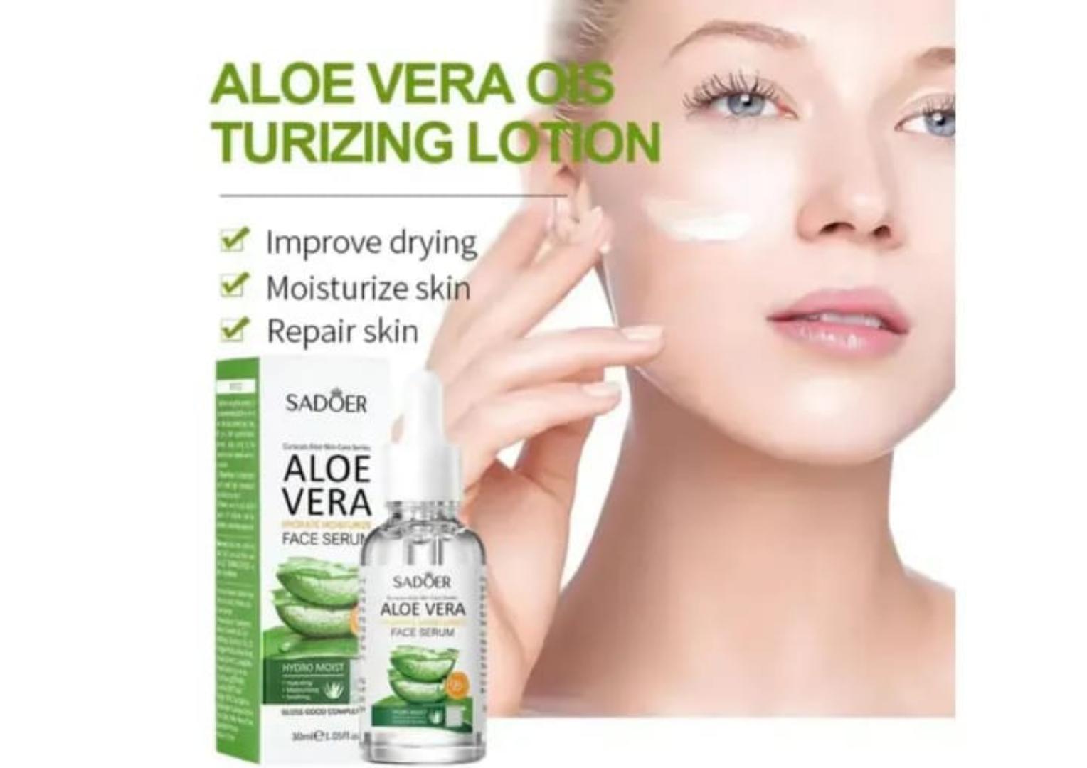 SADOER Aloe vera serum With Hydrate Moisturizes Facial Serum