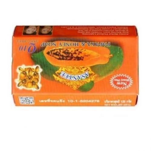 Asante Papaya & Honey Whitening Anti Acne Soap