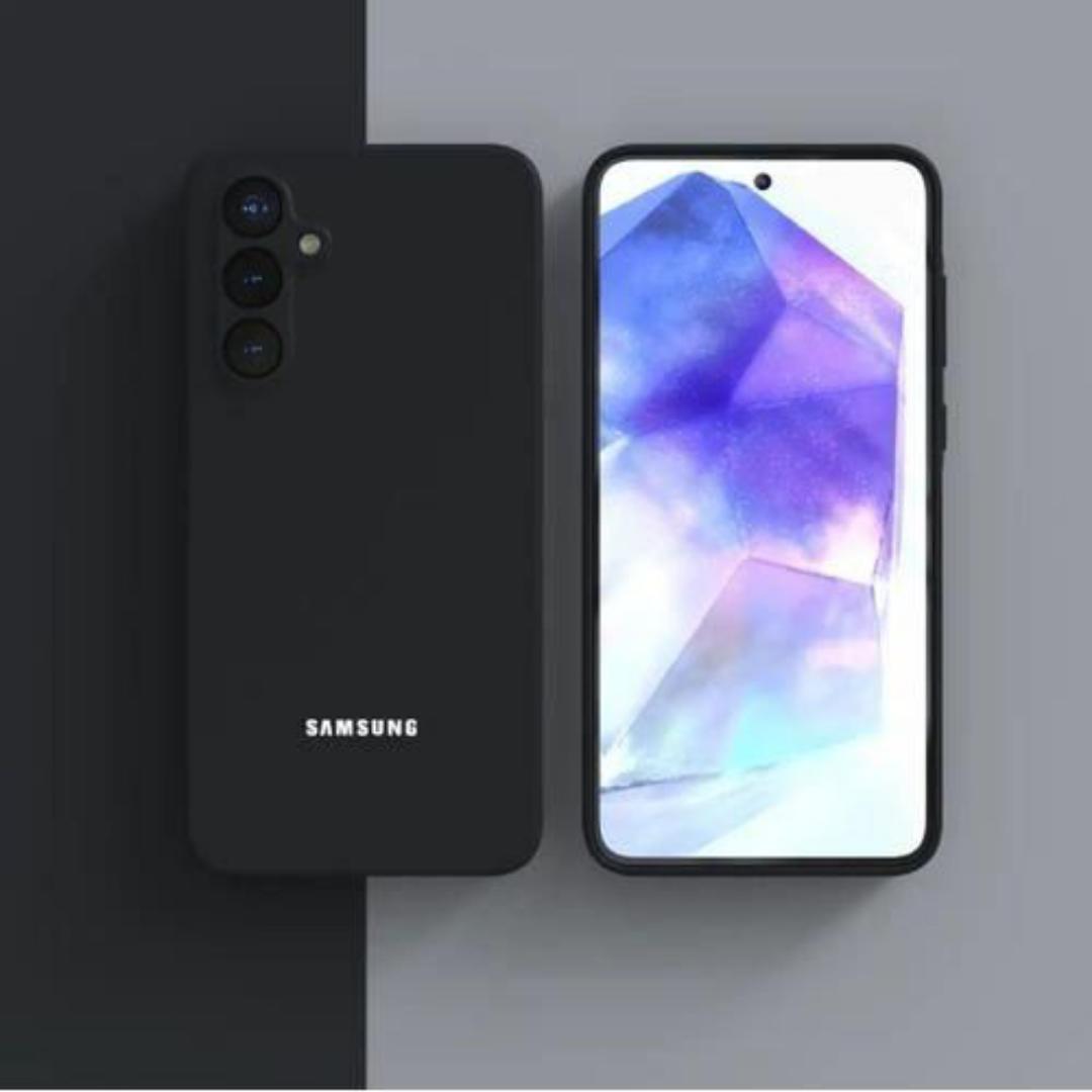 Samsung Galaxy A16 Black Original Silicone Unique Phone Case/ Cover