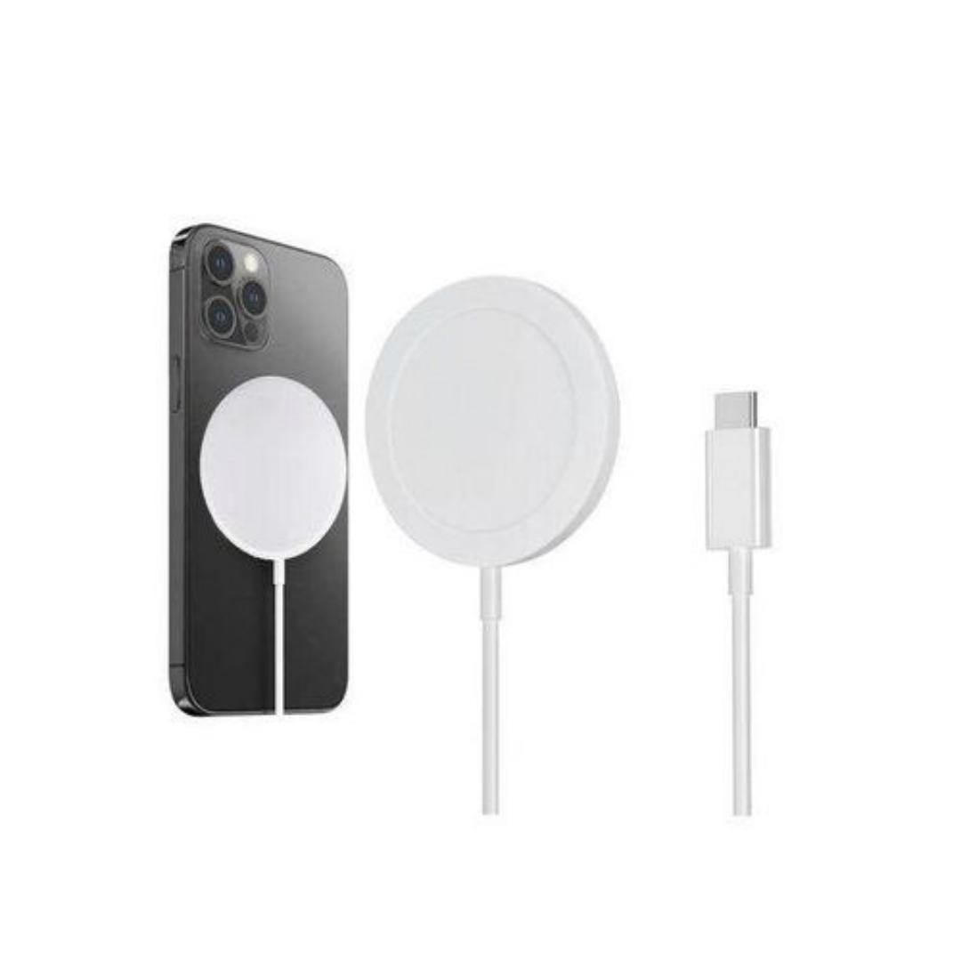 Apple Magnetic Wireless Charger For IPhone 12 13 14 Pro Max Minisafe Mag Safe Charger For IPhone X XS XR 8 Plus with type c end