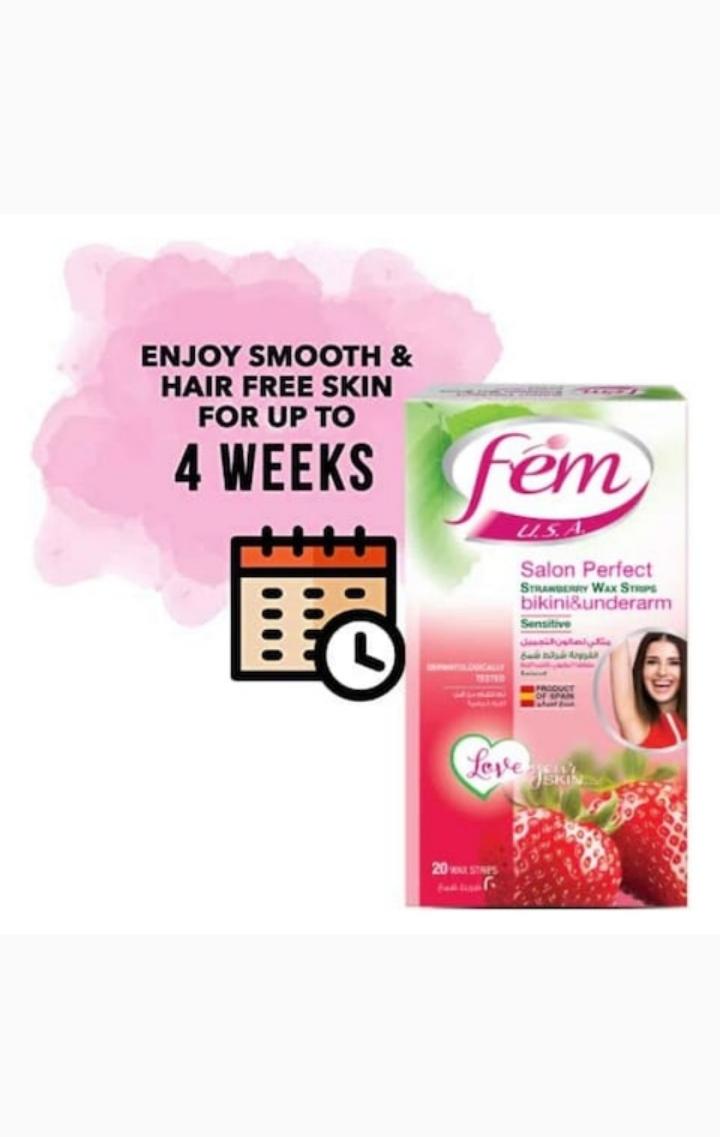Fem wax strips,Bikini & underarm wax strips 20'