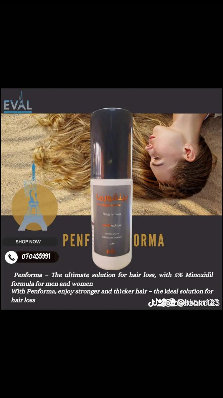 EVAL Penforma Extra Strength 5% Topical Solution MINOXIDIL 5% for men & women