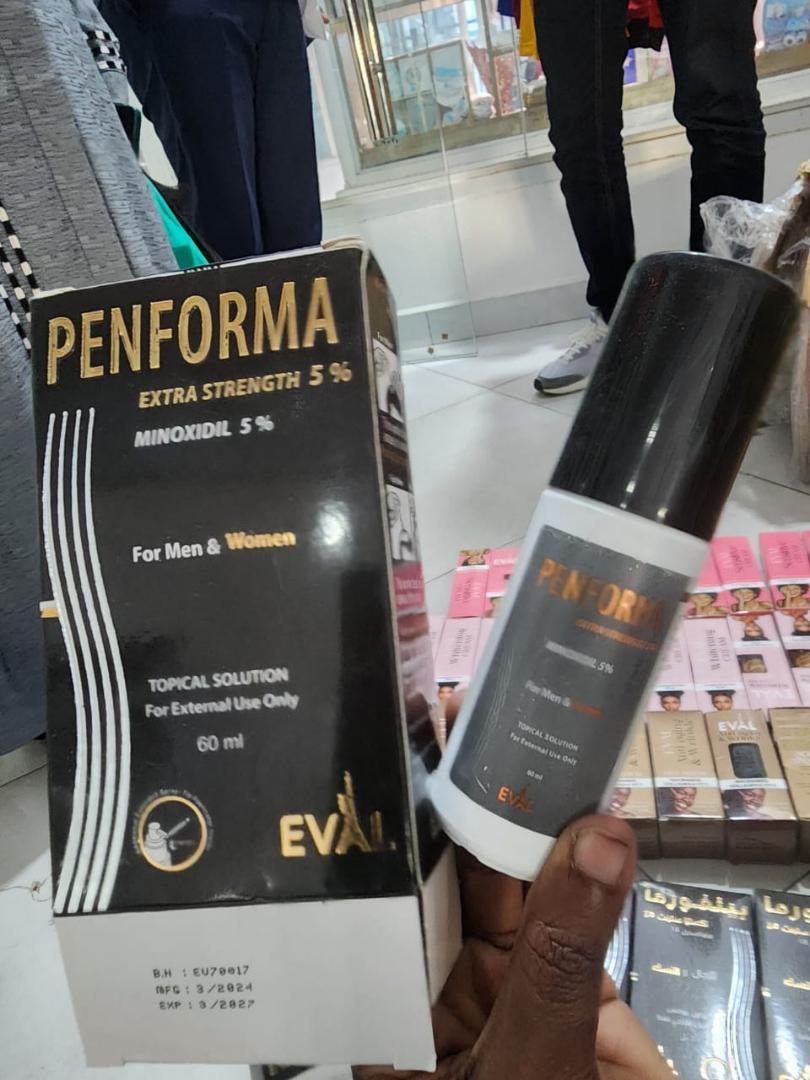 EVAL Penforma Extra Strength 5% Topical Solution MINOXIDIL 5% for men & women