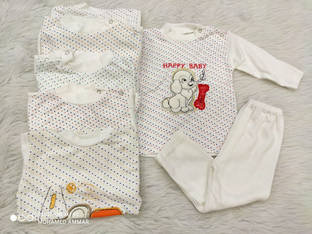 newborn baby receiving set or layette set