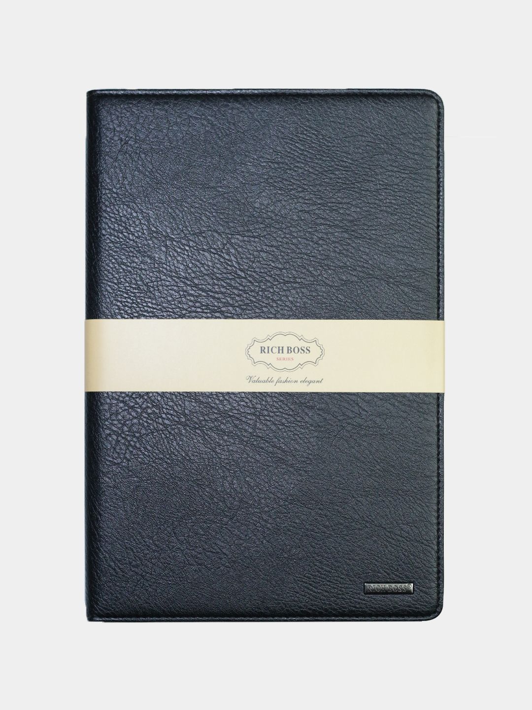 Rich Boss Smart Flip PU Leather Tablet Cover, Shock absorbing with Ultra Thin Design Folio Stand Case for iPad Pro 12.9 (2021)