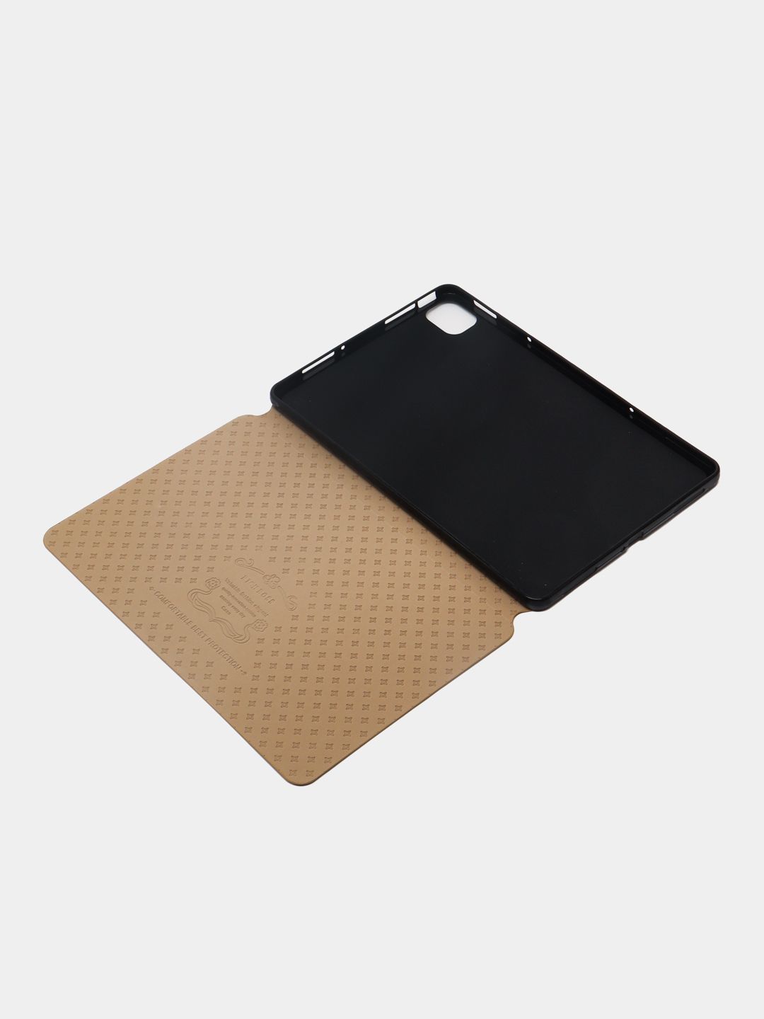 Rich Boss Smart Flip PU Leather Tablet Cover, Shock absorbing with Ultra Thin Design Folio Stand Case for iPad Pro 12.9 (2021)
