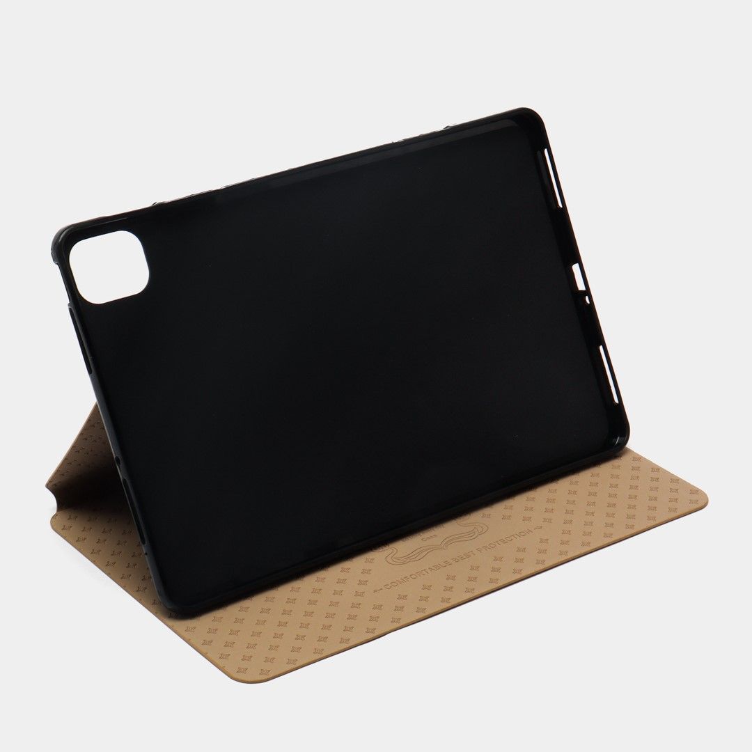 Rich Boss Smart Flip PU Leather Tablet Cover, Shock absorbing with Ultra Thin Design Folio Stand Case for iPad Pro 12.9 (2022)