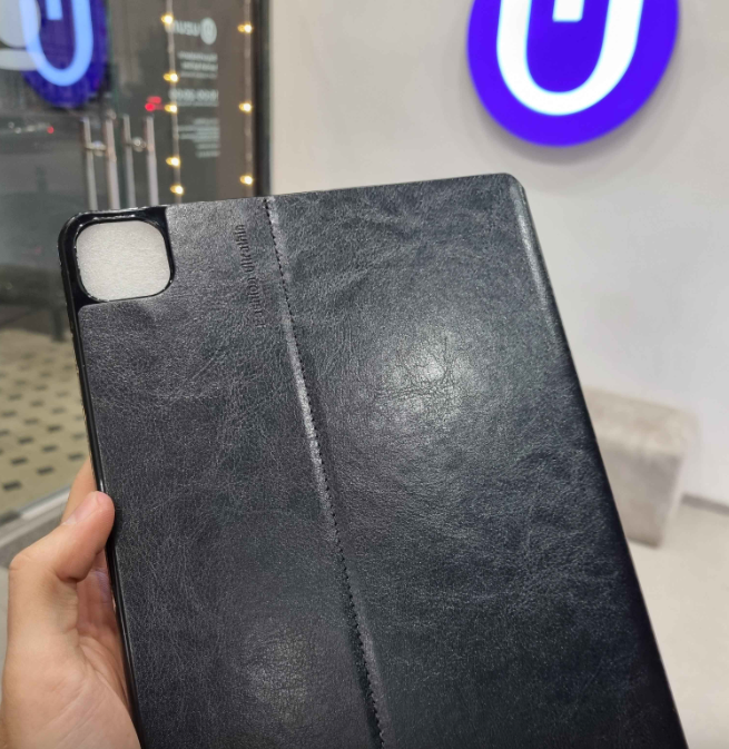 Rich Boss Smart Flip PU Leather Tablet Cover, Shock absorbing with Ultra Thin Design Folio Stand Case for iPad Pro 12.9 (2022)