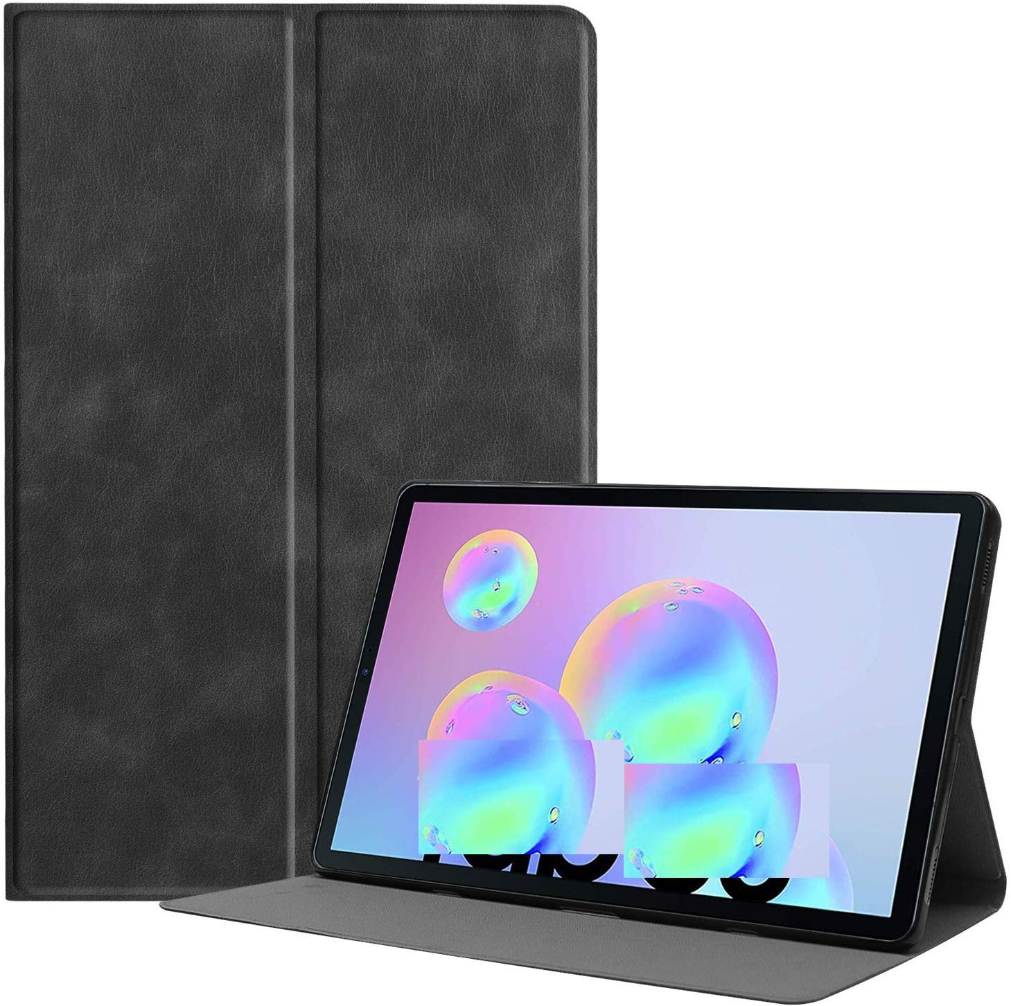 Rich Boss Smart Flip PU Leather Tablet Cover, Shock absorbing with Ultra Thin Design Folio Stand Case for Samsung Galaxy Tab S7 T870, T875, T876B