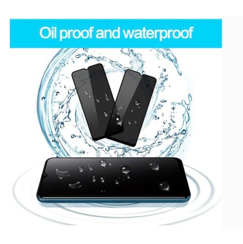 Privacy Screen Protector for Samsung Galaxy A20s, Flexible Ceramic Matte Privacy Film, Anti-Spy Anti-Fingerprint Bendable Shock-resistance Screen Protector (Ceramic, NOT GLASS)