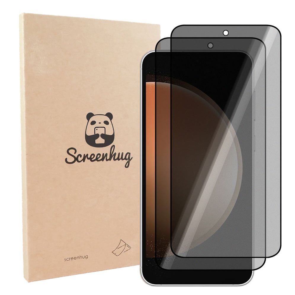 Privacy Screen Protector for Samsung Galaxy S25, Flexible Ceramic Matte Privacy Film, Anti-Spy Anti-Fingerprint Bendable Shock-resistance Screen Protector (Ceramic, NOT GLASS)