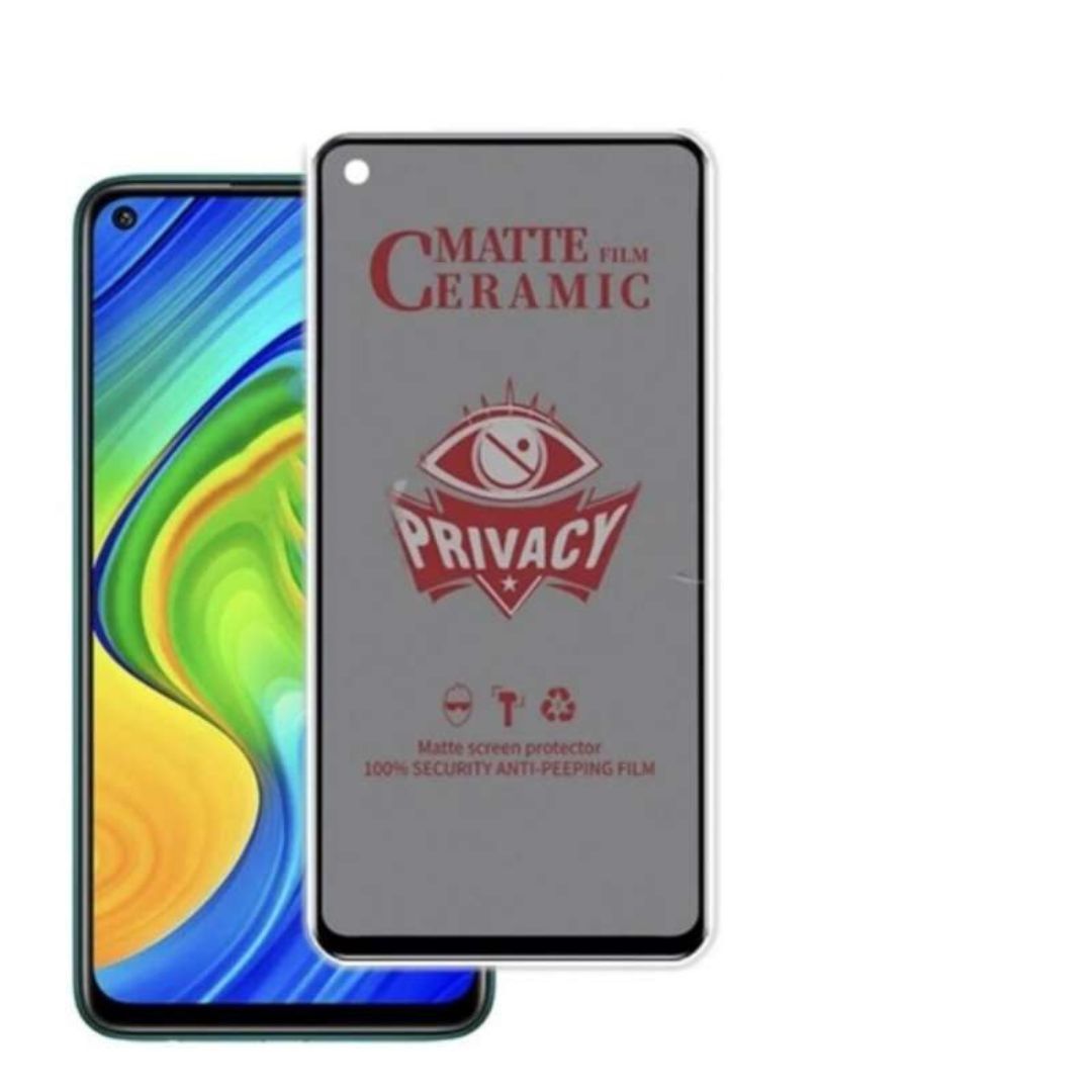 Privacy Screen Protector for Oppo Reno 7, Flexible Ceramic Matte Privacy Film, Anti-Spy Anti-Fingerprint Bendable Shock-resistance Screen Protector (Ceramic, NOT GLASS)