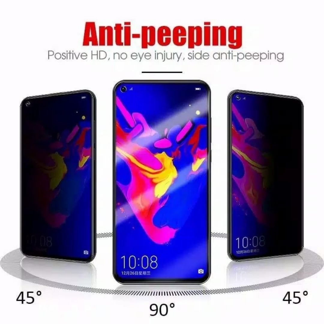 Privacy Screen Protector for Oppo Reno 7, Flexible Ceramic Matte Privacy Film, Anti-Spy Anti-Fingerprint Bendable Shock-resistance Screen Protector (Ceramic, NOT GLASS)