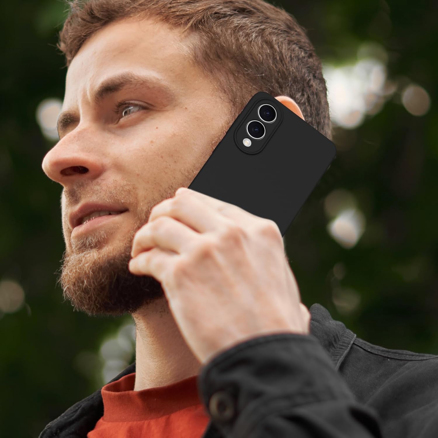 Silicone Case for Samsung Galaxy S25, S25+, S25 Ultra, S25 Edge (Choose Correctly for your phone model), S25 Series Black/Navy Liquid Silicone Cover For Samsung S25, S25 Plus, S25 Ultra, S25 Edge