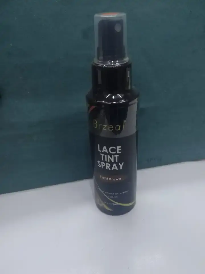 Brzeaf Dark Brown Lace Tint Spray For Wigs - 100ml