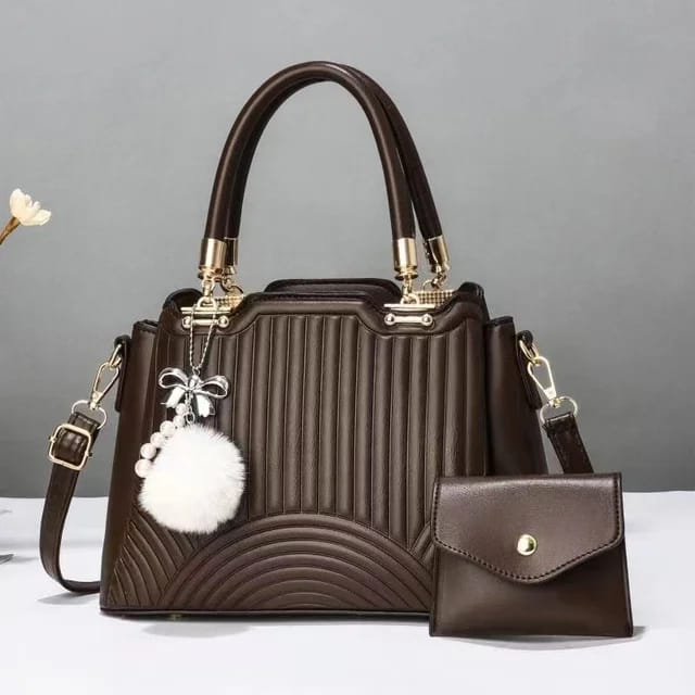 WOMEN Classic latest 2in1shoulder bags ,💥High quality PU leather classical fashioned shoulder bags, 🔥 very cute ❤️‍🔥💥