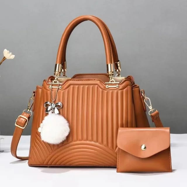 WOMEN Classic latest 2in1shoulder bags ,💥High quality PU leather classical fashioned shoulder bags, 🔥 very cute ❤️‍🔥💥