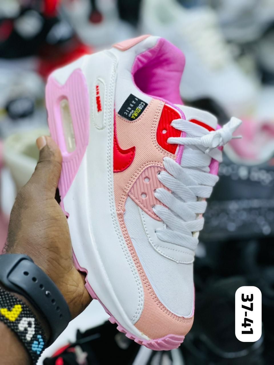 ⚡AIR MAX 90+✨ LADIES FASHIONED Air max shoes Girls/womens breathable air max sneakers very cute and nice❤️‍🔥💥