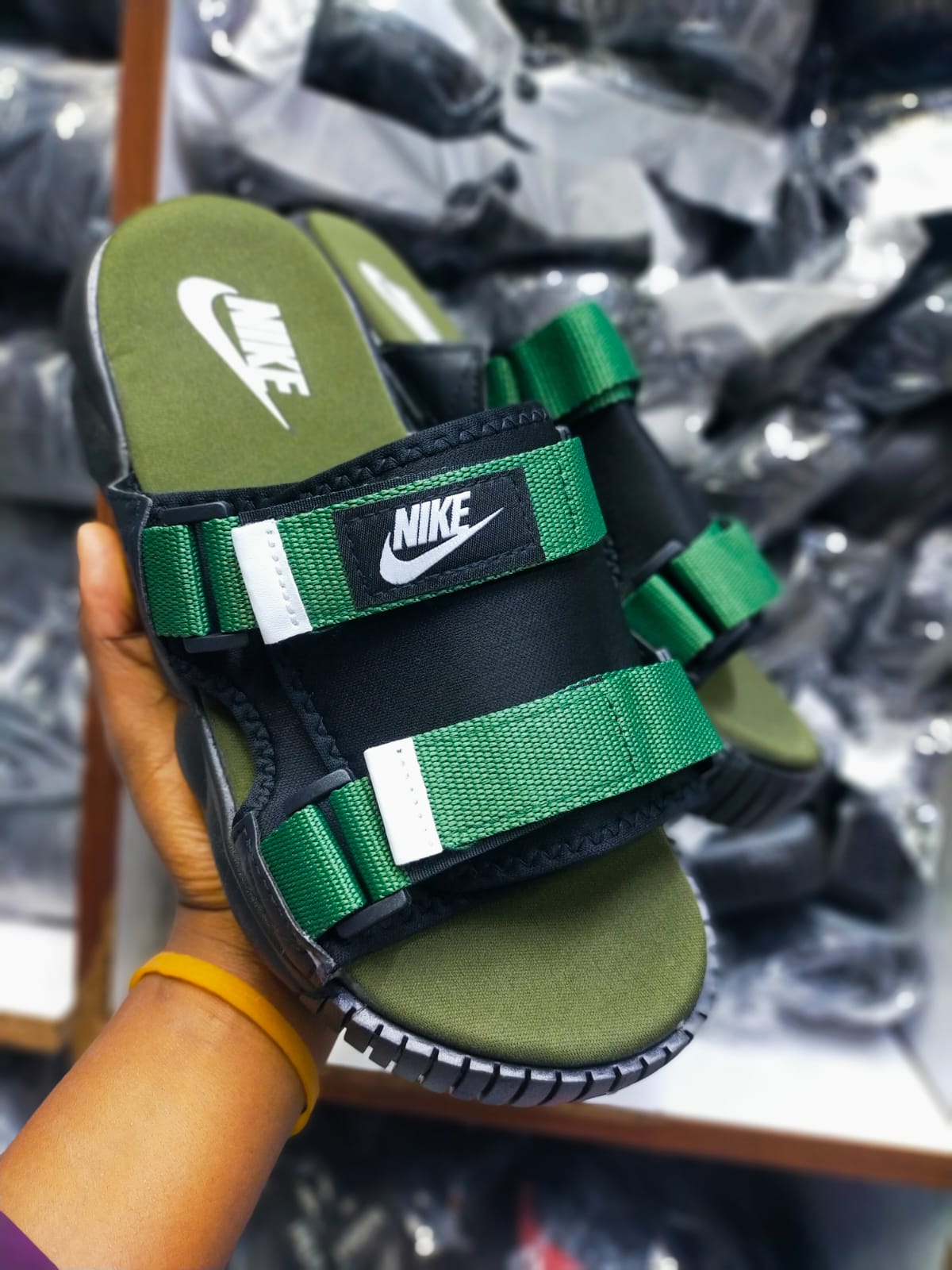 ⚡ NEWEST SLIDES⚡HIGH Quality fashion menswear open slides 🔥 Breathable fashioned slides/ slippers ❤️‍🔥