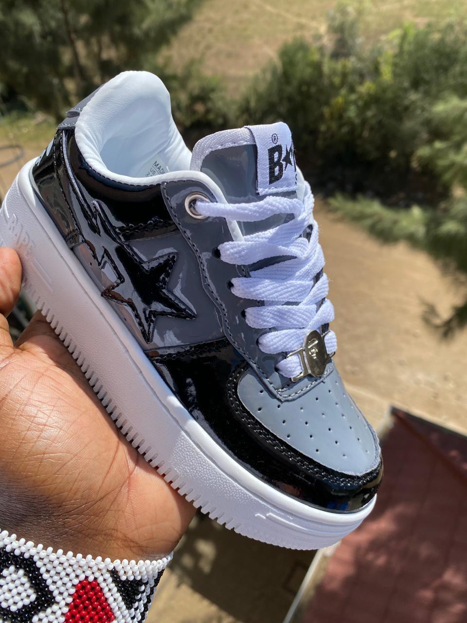 Babies ⚡kids high quality BAPESTAR UNISEX ❤️‍🔥 boys/ girls breathable fashioned kids sneakers ❤️‍🔥very cute