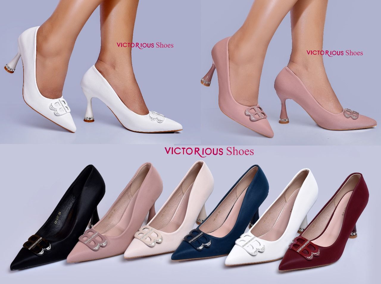 ⚡Victorious⚡Original high quality official ladies ,women heels shoes all sizes❤‍🔥women all seasons heels with all colours.HEELS classic every womens/ ladies dream quality SHOES❤‍🔥very cute aspic