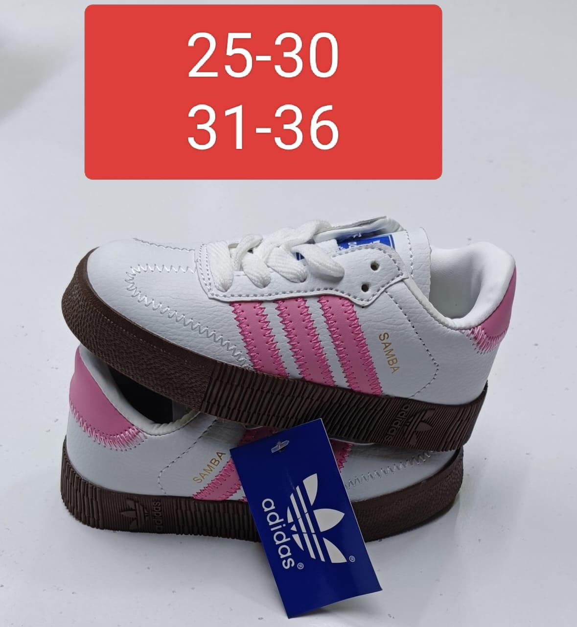 ⚡ORIGINAL KIDS/BABYS UNISEX SAMBA DOUBLE SOLE💯High quality latest new arrival kids samba double sole .The best moving shoe sneakers of the year marketed ❤‍🔥marketed kids shoes🔥very good ,cute 🥰😘