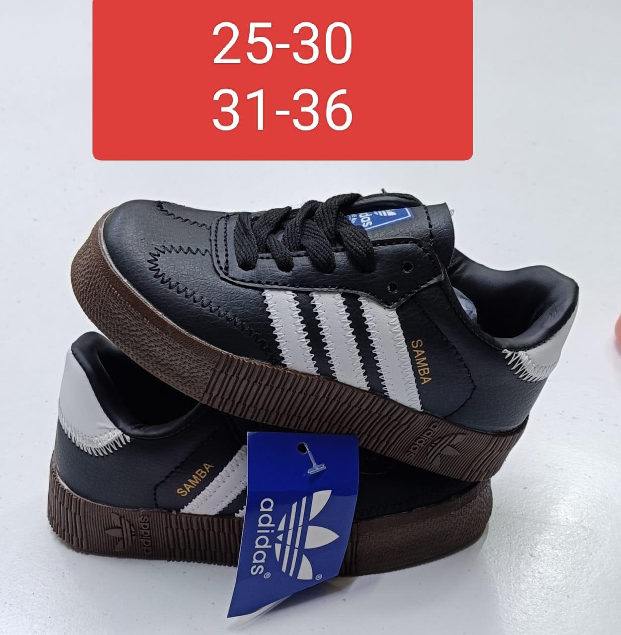 ⚡ORIGINAL KIDS/BABYS UNISEX SAMBA DOUBLE SOLE💯High quality latest new arrival kids samba double sole .The best moving shoe sneakers of the year marketed ❤‍🔥marketed kids shoes🔥very good ,cute 🥰😘