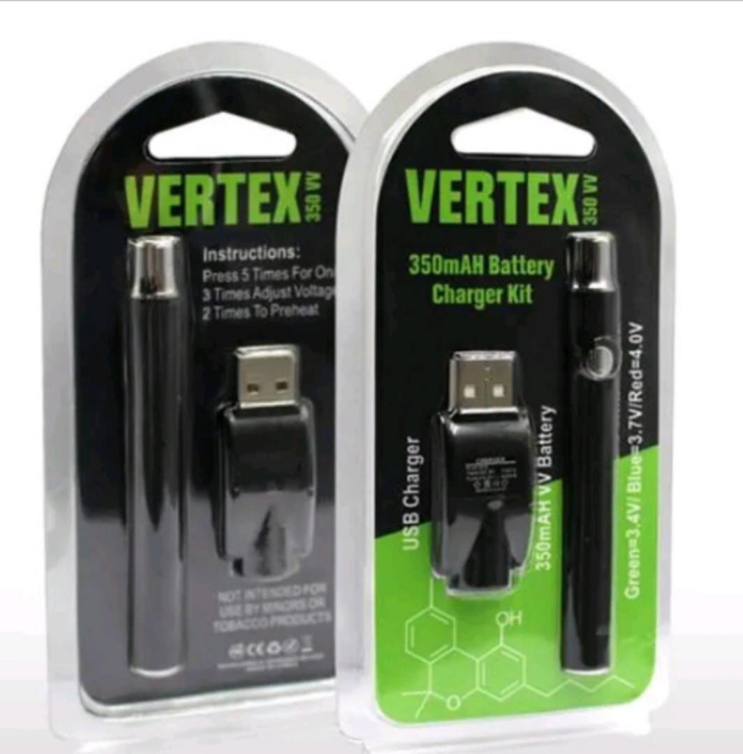 vape pen chargergable Refillable Vaper Pen  (Cartridge  + 350 MAH VV Battery  + USB Charger Kit) - Vertex 510 Thread - Vape Pen