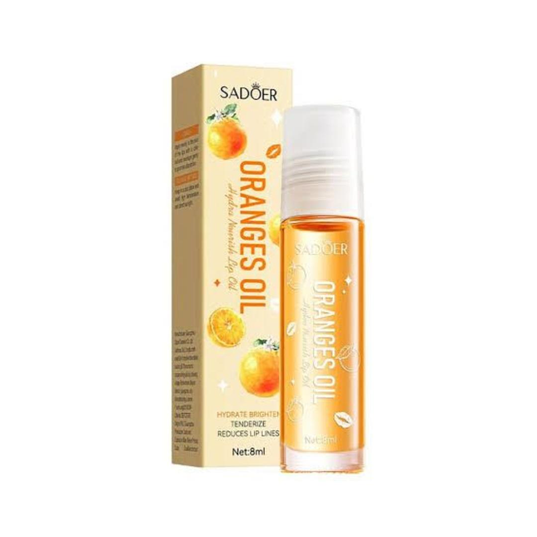 nourishing and plumping lip oil enriched with the sweet essence of strawberry, avocado orange peachdesigned to hydrate, smooth and enhance natural lip color